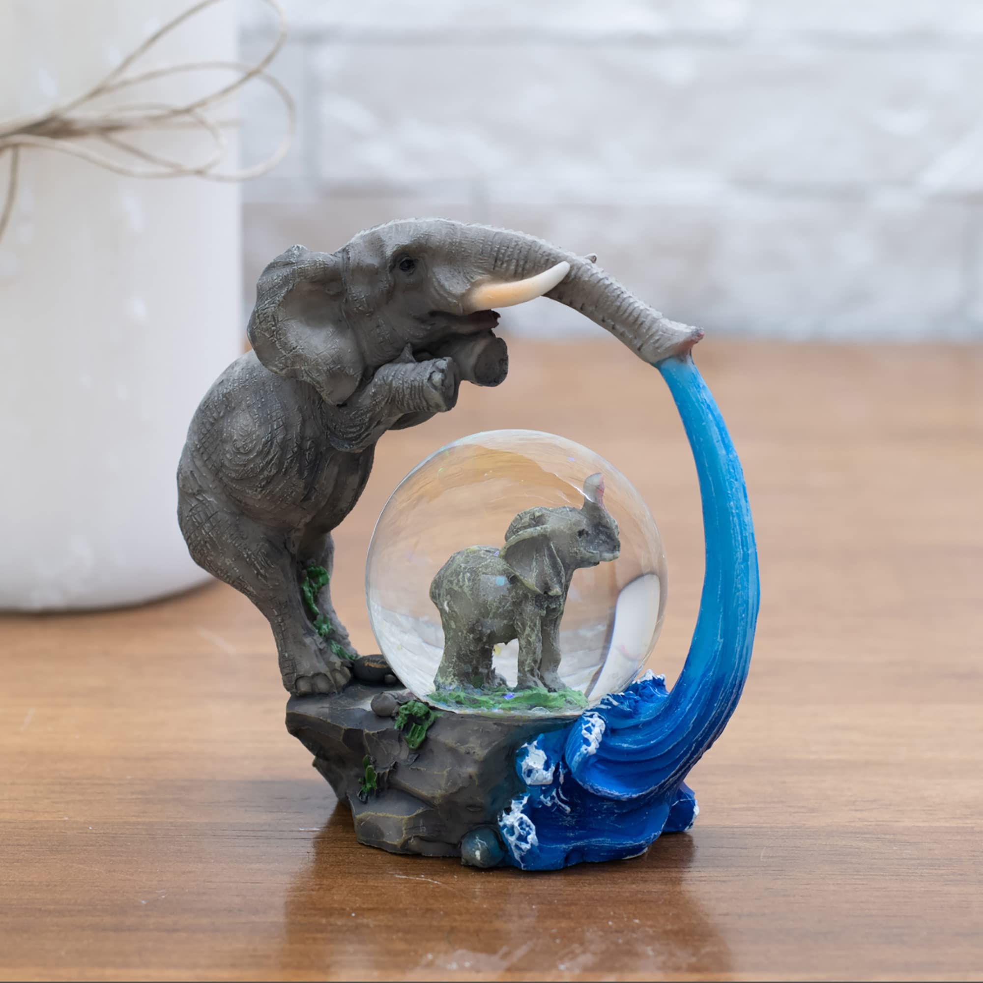 Amazon.co.jp: 象 お風呂 楽しいフィギュア 45mm グリッター